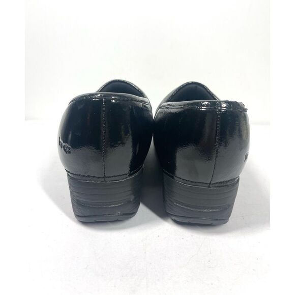 Sketchers Black Patent Leather Tone Ups Clog Slip On Comfort Shoes Women Size 9 - Picture 4 of 6